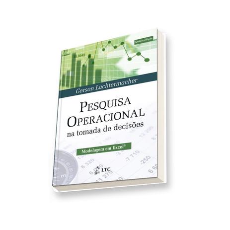 Livro - Pesquisa Operacional na Tomada de Decisões - Lachtermacher - Guanabara Menor preço em Livro - Pesquisa Operacional na Tomada de Decisões - Lachtermacher - Guanabara