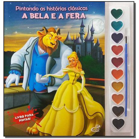 Livro - Pintando As Hist.Classicas - A Bela E A Fera - Cedic Menor preço em Livro - Pintando As Hist.Classicas - A Bela E A Fera - Cedic