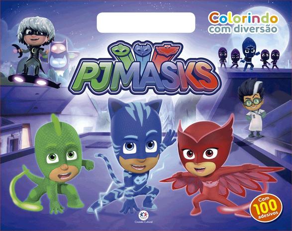 Livro - PJ Masks - Colorindo com diversão Menor preço em Livro - PJ Masks - Colorindo com diversão