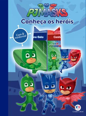 Livro - PJ Masks - Conheça os heróis Menor preço em Livro - PJ Masks - Conheça os heróis