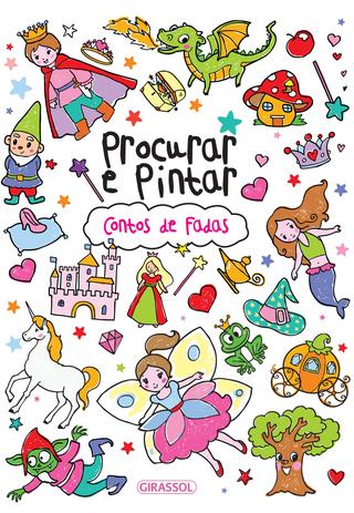Livro - Procurar e pintar - contos de fadas Menor preço em Livro - Procurar e pintar - contos de fadas