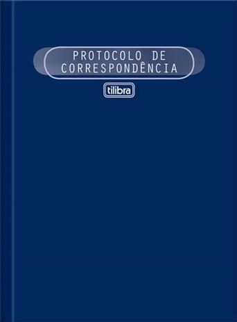 Livro Protocolo Correspondência 100 Folhas Tilibra Menor preço em Livro Protocolo Correspondência 100 Folhas Tilibra