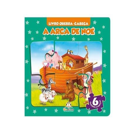 Livro Quebra-cabeça A Arca de Noé - Blu Editora Menor preço em Livro Quebra-cabeça A Arca de Noé - Blu Editora