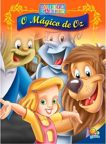 Livro - Quebra-cabeça: o mágico de Oz Menor preço em Livro - Quebra-cabeça: o mágico de Oz