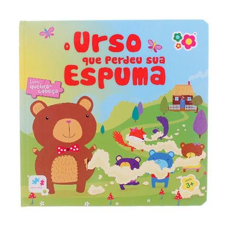 Menor preço em Livro quebra cabeça Urso Dican