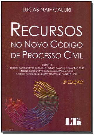 Livro - Recursos No Novo Codigo De Processo Civil-03Ed/18 - Ltr editora Menor preço em Livro - Recursos No Novo Codigo De Processo Civil-03Ed/18 - Ltr editora