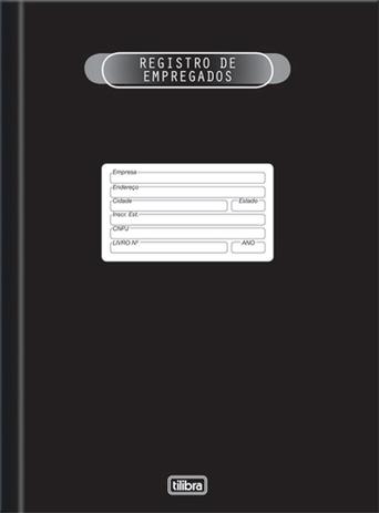 Livro Registro Empregado 50 Folhas Tilibra Menor preço em Livro Registro Empregado 50 Folhas Tilibra
