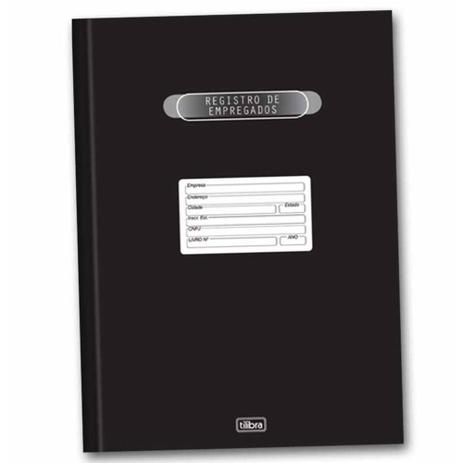 Livro registro empregados 50 folhas 12126 / 10un / tilibra Menor preço em Livro registro empregados 50 folhas 12126 / 10un / tilibra