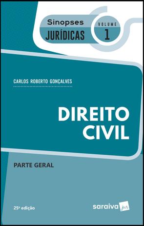 Livro - Sinopses jurídicas: Direito civil: Parte geral - 25ª edição de 2019 Menor preço em Livro - Sinopses jurídicas: Direito civil: Parte geral - 25ª edição de 2019