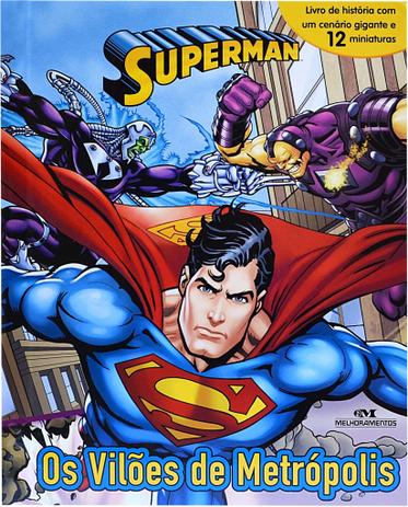 Livro - Superman - Os Vilões de Metrópolis Menor preço em Livro - Superman - Os Vilões de Metrópolis