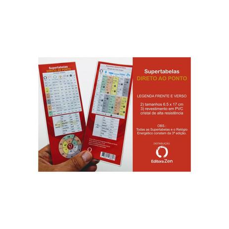 Livro - Supertabelas Direto ao Ponto - Lima - Do autor Menor preço em Livro - Supertabelas Direto ao Ponto - Lima - Do autor