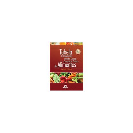 Livro - Tabela de Equivalentes, Medidas Caseiras e Composição Química dos Alimentos - Pacheco - Rúbio Menor preço em Livro - Tabela de Equivalentes, Medidas Caseiras e Composição Química dos Alimentos - Pacheco - Rúbio