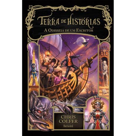Livro - Terra de histórias 5: A Odisseia de um escritor Menor preço em Livro - Terra de histórias 5: A Odisseia de um escritor