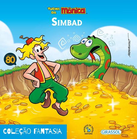 Livro - Turma da Mônica - fantasia - Simbad é ruim? Livro - Turma da Mônica - fantasia - Simbad é boa?