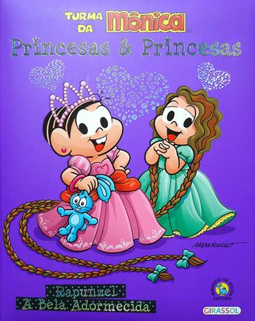 Livro - Turma da Mônica - princesas e princesas - Rapunzel / A Bela Adormecida Menor preço em Livro - Turma da Mônica - princesas e princesas - Rapunzel / A Bela Adormecida