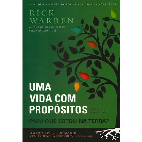 Livro Uma Vida Com Propósitos - ED VIDA Menor preço em Livro Uma Vida Com Propósitos - ED VIDA