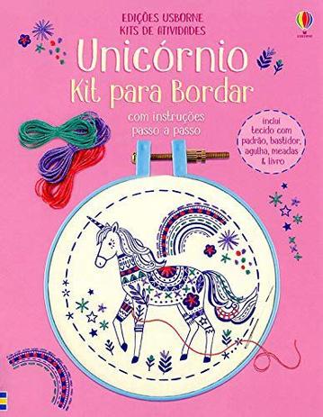 Livro - Unicórnio: kit para bordar é ruim? Livro - Unicórnio: kit para bordar é boa?