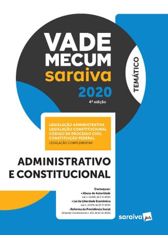 Livro - Vade Mecum Administrativo e Constitucional – 4ª edição de 2020 Menor preço em Livro - Vade Mecum Administrativo e Constitucional – 4ª edição de 2020