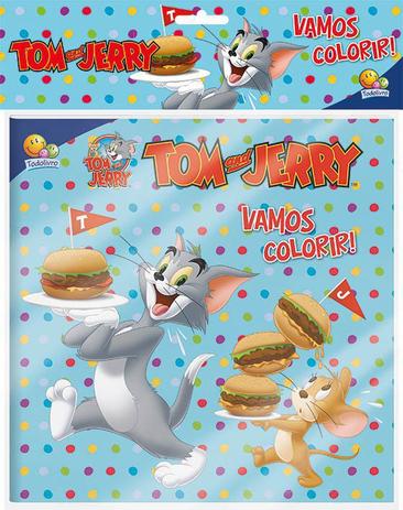 Livro - Vamos colorir! Kit livro+lápis de cor: Tom and Jerry Menor preço em Livro - Vamos colorir! Kit livro+lápis de cor: Tom and Jerry