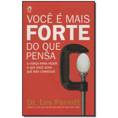 Livro - Voce E Mais Forte Do Que Pensa - (Cpad) Menor preço em Livro - Voce E Mais Forte Do Que Pensa - (Cpad)