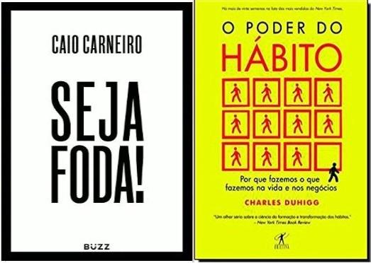 Livros - Kit: Seja Foda + O Poder do Hábito - Buzz Menor preço em Livros - Kit: Seja Foda + O Poder do Hábito - Buzz