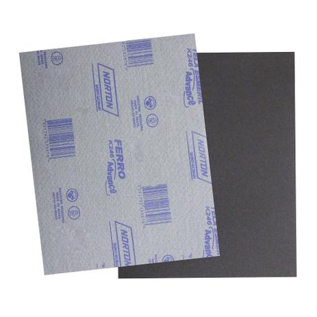 Lixa Ferro Grão 40 Kit c/ 25 Folhas Norton Menor preço em Lixa Ferro Grão 40 Kit c/ 25 Folhas Norton