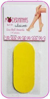 Lixa refil 5 unid amarela p/ os pes - Moderninhas Menor preço em Lixa refil 5 unid amarela p/ os pes - Moderninhas