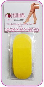 Lixa refil 5 unid com plastico p/ os pes - Moderninhas Menor preço em Lixa refil 5 unid com plastico p/ os pes - Moderninhas