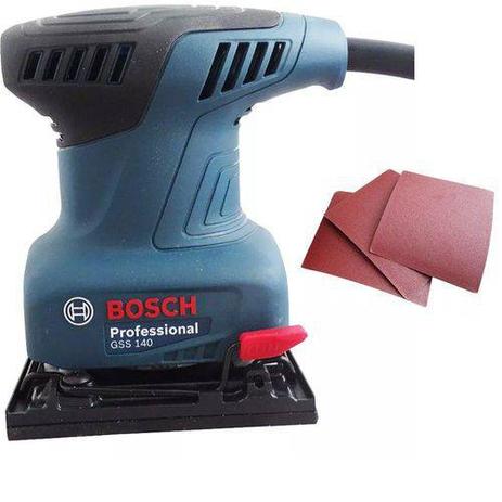 Lixadeira De Palma Orbital Professional - Bosch Gss 140 Menor preço em Lixadeira De Palma Orbital Professional - Bosch Gss 140