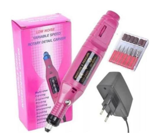 Lixadeira Motor Caneta Bivolts Unha Lixa Elétrica Profissional Bloco Motor Bivolt - - Menor preço em Lixadeira Motor Caneta Bivolts Unha Lixa Elétrica Profissional Bloco Motor Bivolt - -