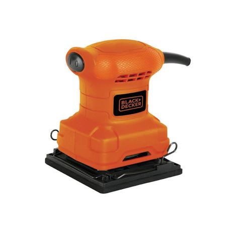 Lixadeira Orbital 1/4” 200w 110v com Cabo de 2m Laranja E Preta - Black decker Menor preço em Lixadeira Orbital 1/4” 200w 110v com Cabo de 2m Laranja E Preta - Black decker
