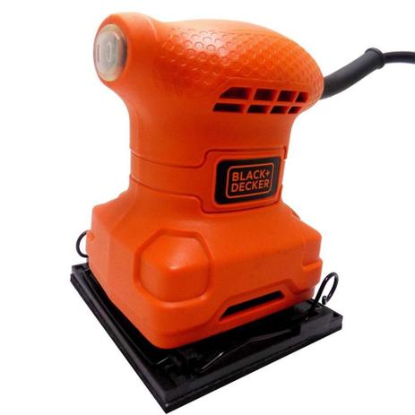 Lixadeira Orbital 1/4 Folha De Lixa Black Decker Bs200 - Black + decker Menor preço em Lixadeira Orbital 1/4 Folha De Lixa Black Decker Bs200 - Black + decker