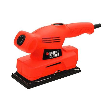Lixadeira orbital 110V 135W CD450BR laranja Black Decker Menor preço em Lixadeira orbital 110V 135W CD450BR laranja Black Decker