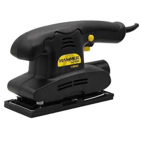 Lixadeira orbital 135 watts 90 x 187 mm - GYLO135 (110V) - Hammer Menor preço em Lixadeira orbital 135 watts 90 x 187 mm - GYLO135 (110V) - Hammer