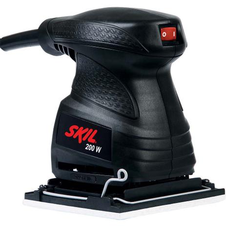 Lixadeira Orbital com Punho Ergonômico Skil 200W 127V Menor preço em Lixadeira Orbital com Punho Ergonômico Skil 200W 127V