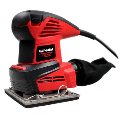 Lixadeira Orbital Mondial 240W FLO-02 - 110V - Laranja/Preto é ruim? Lixadeira Orbital Mondial 240W FLO-02 - 110V - Laranja/Preto é boa?