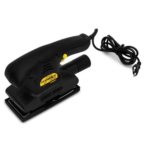 Lixadeira Orbital Para Madeira Hammer 135W 10.000 RPM 110V Preto e Amarelo LO 135 GYLO135 - Goodyear Menor preço em Lixadeira Orbital Para Madeira Hammer 135W 10.000 RPM 110V Preto e Amarelo LO 135 GYLO135 - Goodyear