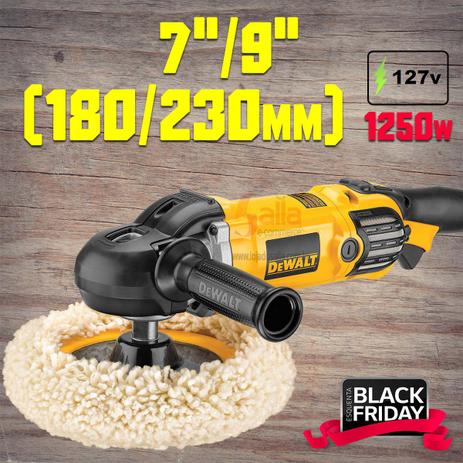 Lixadeira Politriz Angular DWP849XBR 1250W 7” 127v Dewalt com Boina Menor preço em Lixadeira Politriz Angular DWP849XBR 1250W 7” 127v Dewalt com Boina