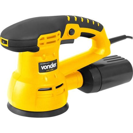 Lixadeira roto orbital 5” 430 watts - LRV430 (110V) - Vonder Menor preço em Lixadeira roto orbital 5” 430 watts - LRV430 (110V) - Vonder