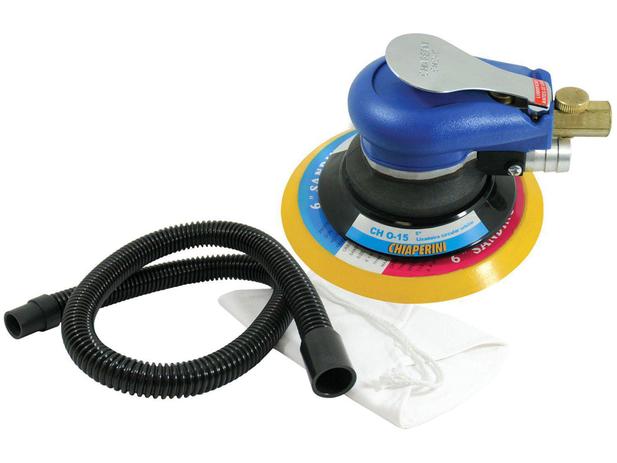 Lixadeira Roto Orbital de Folha Pneumática - Chiaperini Profissional 6” CH O-15 Menor preço em Lixadeira Roto Orbital de Folha Pneumática - Chiaperini Profissional 6” CH O-15