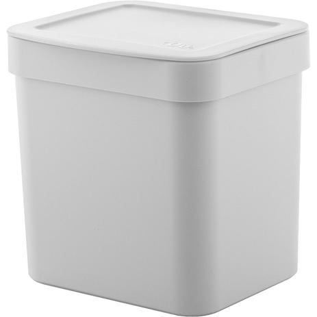 Lixeira 2.5L Trium OU Branca Menor preço em Lixeira 2.5L Trium OU Branca