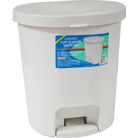Lixeira 25L São Bernardo com Pedal é boa?