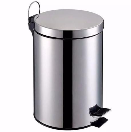 Lixeira 3 Litros Pedal Aço Inox Brilhante Cesto Removível - Sollux é ruim? Lixeira 3 Litros Pedal Aço Inox Brilhante Cesto Removível - Sollux é boa?