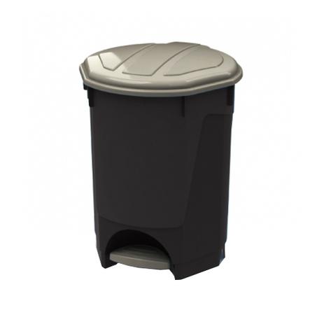 Lixeira 30 litros com Pedal Redonda Preta Arqplast é boa?
