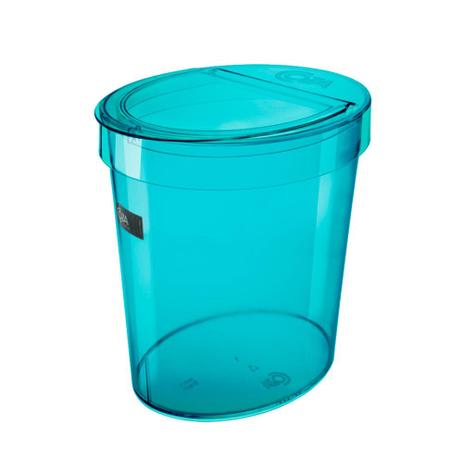 Lixeira 5 L Retrô Verde - Coza - Brinox Menor preço em Lixeira 5 L Retrô Verde - Coza - Brinox