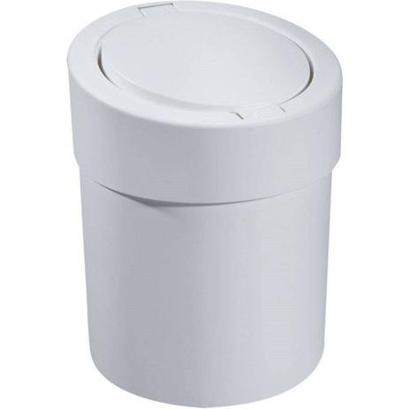 Lixeira 5 Litros Automática Branca - Coza Menor preço em Lixeira 5 Litros Automática Branca - Coza