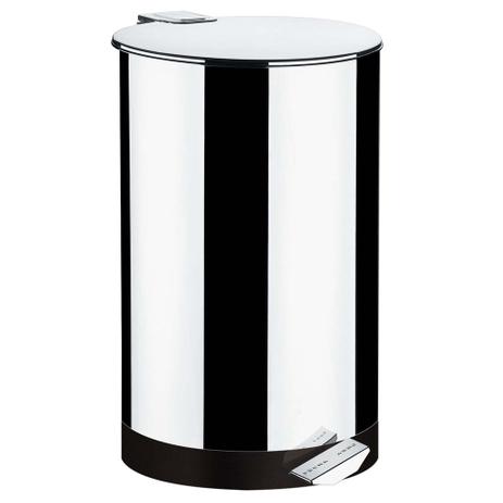 Lixeira aço Inox com Pedal e alça 50 Litros 3041-201 - Brinox Menor preço em Lixeira aço Inox com Pedal e alça 50 Litros 3041-201 - Brinox