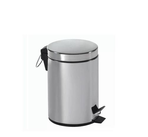 Lixeira Aço Inox Redonda 3 Litros Com Pedal Emborrachado é boa?