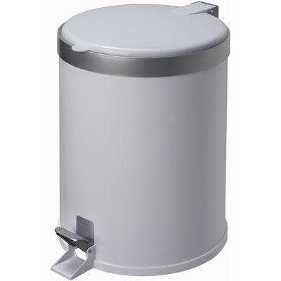Lixeira Aro Prata Branca Pedal e Balde 12L Banheiro Cozinha - viel é boa?