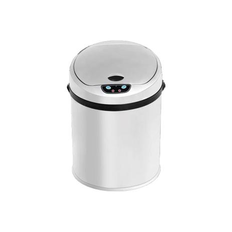 Lixeira Automática Inox 6 Litros Premium Sensor Banheiro Cozinha Escritório Kzi - KAZALINDA Menor preço em Lixeira Automática Inox 6 Litros Premium Sensor Banheiro Cozinha Escritório Kzi - KAZALINDA